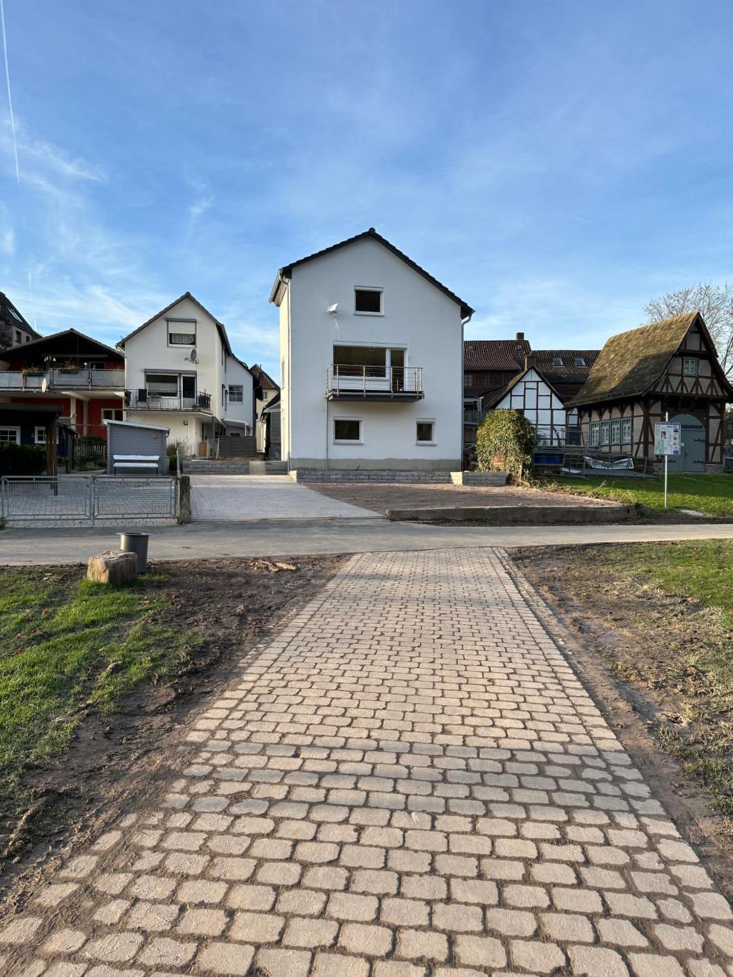 Ferienwohnungen Am Weserstrand Боденвердер Экстерьер фото
