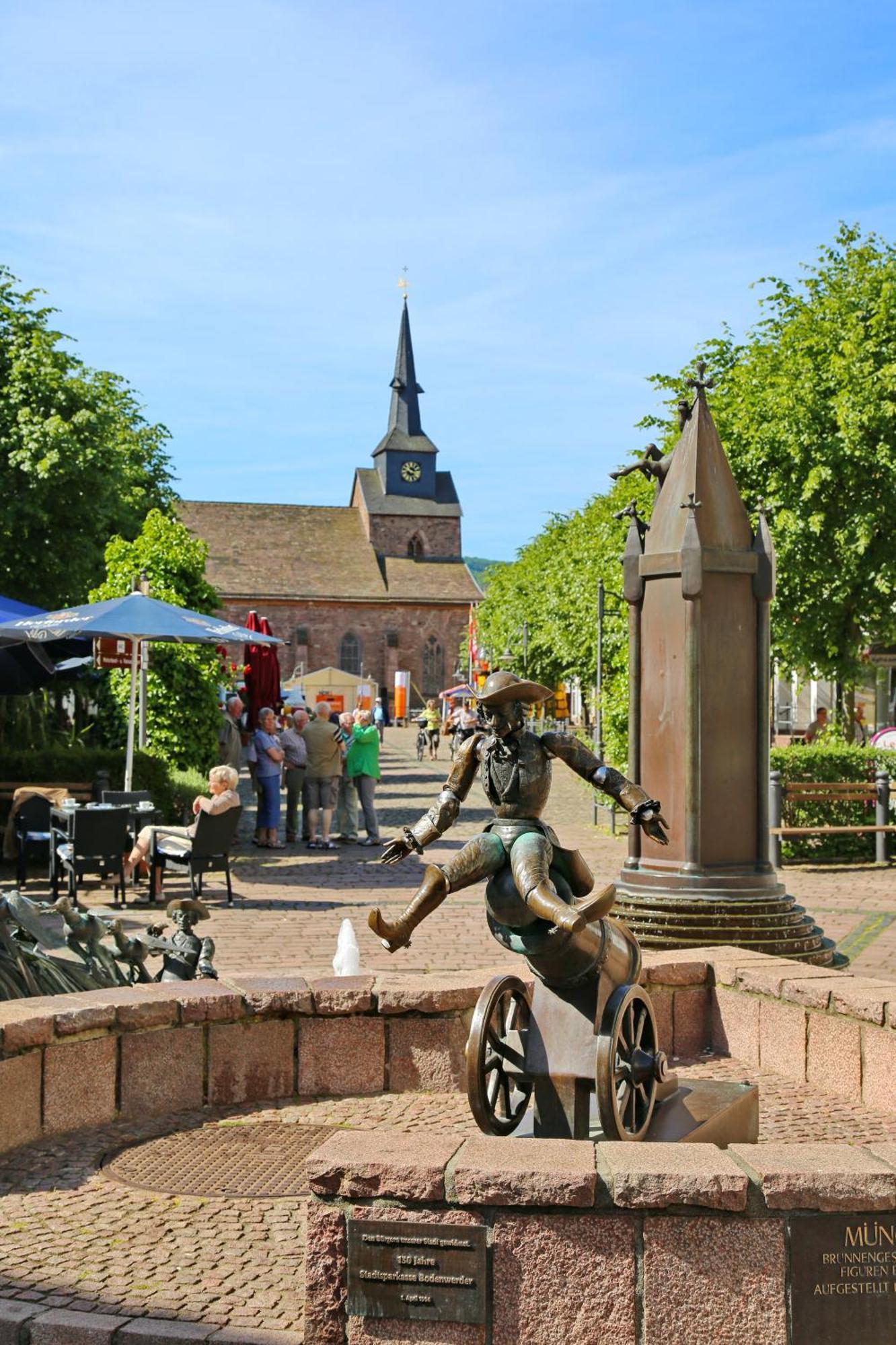 Ferienwohnungen Am Weserstrand Боденвердер Экстерьер фото